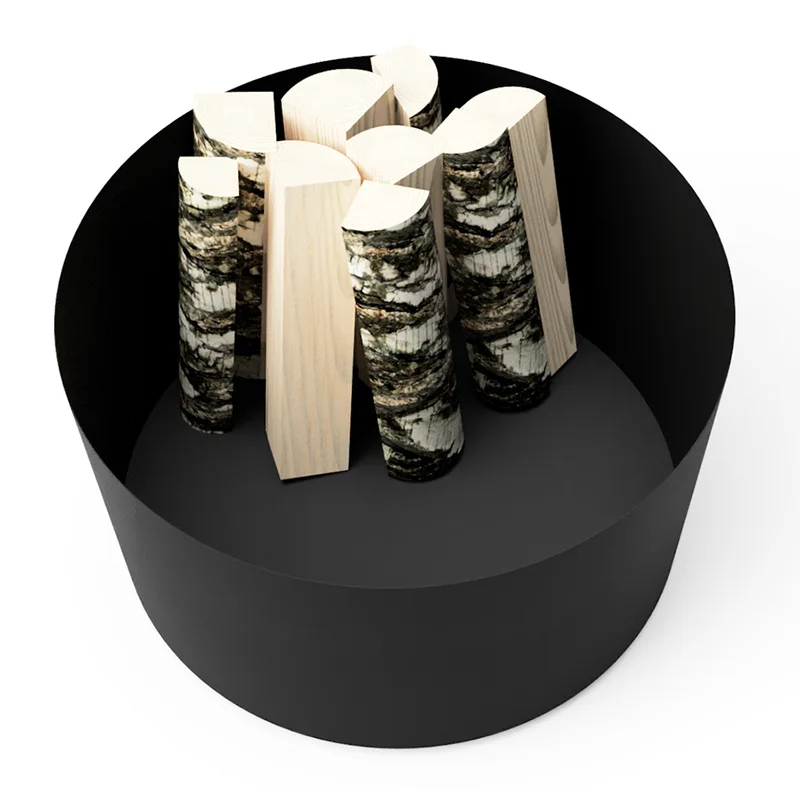 ชาวไร่กลางแจ้งทรงกลมโลหะชุบสังกะสี